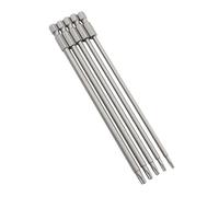 Drill Bit Sets,Drill Bits Set 8pcs/12pcs 50mm-200mm T6-T45 Screwdriver Bits Set Electric Screwdriver Head T10, T15, T20, T25, T27, T30 T35 T45(100mm 12pcs)