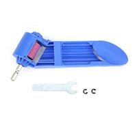 Drill Bit Sharpener | 100 Grit Grinding Wheel Sharpens 2-12.5mm Bits | Portable Electric Grinder for Iron Drill Bits | Quick Sharpening Tool for Home/Workshop/DIY (Blue)