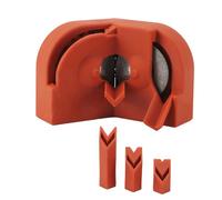 Drill Bit Sharpener,afilador de brocas, Portable Drill Bit Sharpener,Multipurpose Drills Bit Grinding Sharpeners for High Speed Steel Carbide Cobalt Drills Bits,Orange