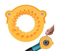 Drill Bit Sharpener | Bit Sharpening Attachment - Multi-Purpose Polishing Jig for Automotive Maintenance, Gardening, Metalworking, Commercial Woodworking