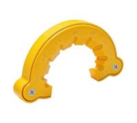 Drill Bit Sharpener for 3-12mm Bits, Precision Grinding Bracket for Wood & Metal Working Tools, Compact Plastic Drill Sharpener for DIY and Professional Use(A)