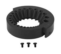 Drill Bit Sharpener for Grinder, Power Drill Bit Grinding Attachment, Sharpens 2 to 13mm Bits, ABS Material, Extends Drill Life, Easy Use Portable Grinding Tool (Negro)