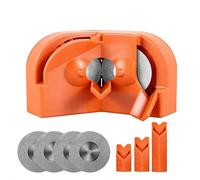 Drill Bit Sharpener, Portable Drill Bit Sharpener, Multipurpose Drill Bit Grinding Sharpener with Grinding Wheels for All Bits(5/64''- 5/8''),Afilador De Brocas,Knife Sharpener Tool