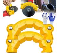 Drill Bit Sharpener,Precision Drill Bit Sharpening Guide Tool,Angle Grinder Drill Bit Sharpener for All Bits,Multi-specification Drill Bit Grinding,Giant Blade Angle Grinder for Grinding Drill Bits1