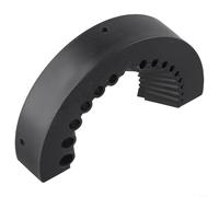 Drill Bit Sharpener with 16 Grinding Heads for Precision Tool Sharpening in Woodworking and Metalworking Applications (black)