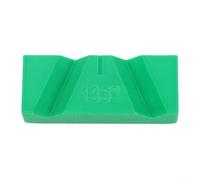 Drill Bit Sharpening Aid Compatible with Common Bench Grinders for Restoring Factory Spec 118 Degree and 135 Degree Angles (Green 90°)