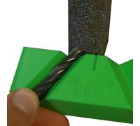 Drill Bit Sharpening Guide Bracket, Drill Bit Sharpening Jig Manual Drills Bits Grinder Tool For Metalworking, Woodworking