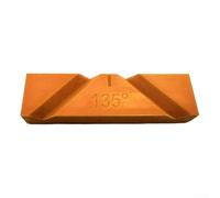 Drill Bit Sharpening Guide Jig for Bench Grinder, Restores 118° and 135° Angles with Manual Positioning for Dry or Wet Electric Grinders for Metalworking, Woodworking, and DIY(Orange 135°)