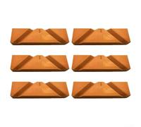 Drill Bit Sharpening Tool for Workshop Applications Requiring Precise 118 Degree and 135 Degree Angle Replication on Grinders (6PCS Orange 90°)