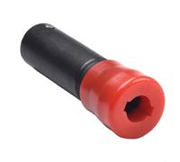 Drill Bit Sleeve, Socket Adapter for Concrete Anchor Bolts, Metal Construction Fastening Tool for Air Conditioning and Water Heater Installation(12MM)