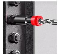 Drill Bit Sleeve, Socket Adapter for Concrete Anchor Bolts, Metal Construction Fastening Tool for Air Conditioning and Water Heater Installation(14MM)