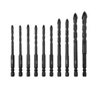 Drill Bit Tools Set for Tile, Brick, Plastic Metal Drill Bit Construction Built to Withstand Heavy use Saving You time and Enhancing Productivity