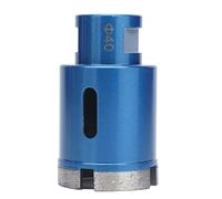 Drill Bits, 40mm Hole Saw, Fast Dril Granite Concrete Marble, Drill with Inal Thread for S Openings, Blue Color