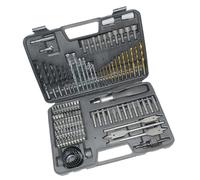 Drill Bits for Metal,Tool Kit With Carry Case | Metal Drilling Bits Kit - for Repair Woodworking Metalworking Masonry Carpentry Home Improvement Construction Assembly