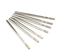 Drill Bits for Nails, Pack Of 7 Diamond Nail Drill Bits Set Multicolor(Oranje)