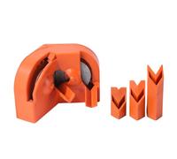Drill Bits Grinding Sharpener with 3-Size Holders Supports Blade Kitchen Knives Scissors Sharpening Tool for Home Use