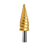 Drill Bits Step Drill Bits HSS 6542 Triangle Handle Step Drill Bits Spiral Groove(4～20mm)
