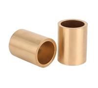 Drill Bushing 2pcs Lower Noise Oil Bearing Guide Sleeve, Copper Brass Bushing for Electrical Equipment(12MM*15MM*21MM)