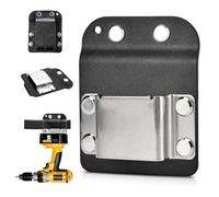 Drill Catcher for Tool Belt, Quick Response Drill Belt Clip Up to 2" Belt Clip-on Tool Belt Holder Heavy Duty Drill Holster Tool Belt Drill Holder Clip Tool Holster Belt Clip for Any Tools with Hanger