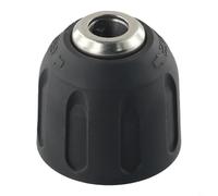Drill Chuck Adapter 0.8mm-10mm Keyless Operation with 3/8in-24UNF Thread Mount for Screwdriver Drill Conversion
