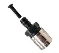 Drill Chuck Adapter 1/4 Inch to 3/8-24 UNF or 1/2-20 UNF, Quick Change Metal Extension Rod for Hammer Drill and Cordless Screwdriver (A)