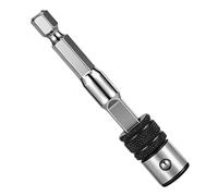 Drill Chuck Adapter, 6.35 mm Hex Shank Socket Extension, Self-Locking Quick Change Drill Bit Adapter, for Screwing, Nuts, Construction, Mechanics and DIY