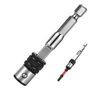 Drill Chuck Adapter Chuck Adapter, Hex Shaft Shaft Shaft Extender 1/4" | Self Locking Quick Change Drill Adapter for Chips, Driver Construction, Electrical Work, DIY Home Use