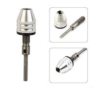 Drill Chuck Adapter for DIY Projects Fits Rotary for Tools, Grinding Machines, and More