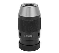 Drill Chuck Adapter, Lathe Chuck B16 Arbor Live Center Carbon Steel Self Tighten Keyless Lathe Drill Chuck Drill Chuck Key for CNC Drill Presses or Lathes Spindle