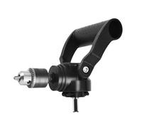 Drill Chuck Adapter - Right Angle, 90 Degree Attachment | Anti-Slip Multifunctional Adapter with Handle, Strong Metal Extension for Cordless Electric Drills, Woodworking, Home Repair, Garage Tool Proj