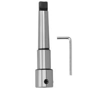 Drill Chuck Arbor with Morse Taper MT3 Shank, 19.05mm Annular Cutter Adapter for Magnetic and Bench Drills, Industrial Steel Tool for Lathe and Radial Drill Equipment