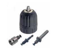 Drill Chuck Collet Set, 1pcs Keyless Drill Chuck 0.8-10mm Precise Converter Thread Quick Change Adapter 4pcs Set