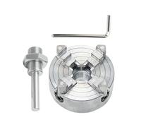 Drill Chuck Conversion Tool, Lightweight Keyless Drill Adapter, Zinc Alloy Quick Converter, 3/4 Jaw Chuck Conversion Adapter, Fade Resistant Chuck Converter for Drill Enthusiast