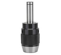 Drill Chuck for Milling Machine, Impact Alloy Steel, 1-13mm Clamping Range - High Grip and Durability, Precision Ground Black Finish, Suitable for CNC Lathe