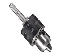 Drill Chuck for SDS Plus Round Shank, 1/2inch 20UNF Thread, 3 Jaw Key Clamp with Chuck Key and Handle, Clamping Range 1.5mm to 13mm