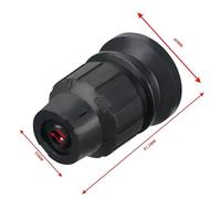 Drill Chuck for Te1 Te5 Te7 Te14 Te15 Te18 Rotary Hammer Drills SDS Plus Type 1 Pack Compatible with for Bosch Tools Black