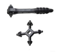 Drill Chuck Key and Socket Wrench in Single Unit with 3/8 Inch Fit 12.5mm Drive and Ratchet-Enabled Direction Change (B)