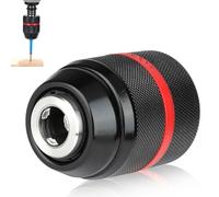 Drill Chuck, Keyless Hand Drill Chuck 1.5 to 13 Mm Self Tighten Power Drill Chucks for Hand Drill Impact Driver Power Drill