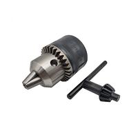 Drill Chuck M18x1.5 3-16mm Compatible with Wood Drilling(Silver)