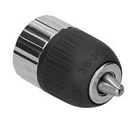 Drill Chuck with Small Hole Threaded Connector, Easy - Cutting Steel, 2-13mm Clamping Range, 3/8-24UNF Thread - One - Handed Operation, Shock, Compatible with Imp