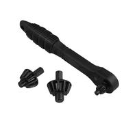 Drill Chuck Wrench - 2 in 1 Ratchet Drill Chuck Wrench - Accessories Ergonomic Power Tools Double Head for Mechanical Construction Home