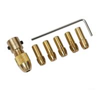 Drill Collet Adapter Set of 7, Suitable for 0 5 3 0mm Drill Bits, Copper Material (5.05mm)