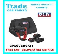 DRILL CORDLESS ROTARY HAMMER DRILL 20V PLUS 2AM SEALEY QUALITY CP20VSDS