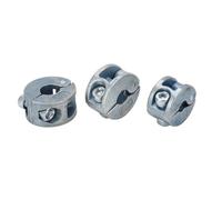 Drill Depth Stop 3PCS 6/8/10MM Drill Bit Stopper Collars Zinc Alloy Drilling Depth Stop Rings with Hex Wrench Open Type