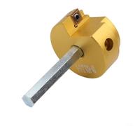 Drill-Driven PVC Pipe Reamer with Balanced Blade Technology for Seamless Fit in Standard Chucks for Field Repairs and Maintenance (1-1/2inch)