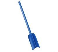 Drill-Driven Resin Mixer Paddle for Epoxy Paint and Ceramic Glaze Mixing Spiral Blade Construction Supports Uniform and Efficient Blending (Blue)