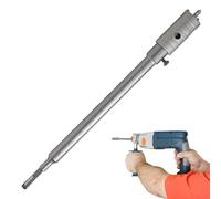 Drill Driver Bit Set, Tile Drill Bits, Professional Drilling Tool Accessories Includes Extensions for Brick Glass Ceramic Electrical Architecture Applications Construction Projects