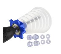 Drill Dust Collector - Drill Dust Cover | Clean Drilling | Reusable Universal Dustproof Attachment For Power Tools | Durable Transparent Sleeve, Free Wall Ceiling Hole Drillings