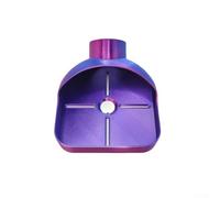 Drill Dust Collector, Drilling Chips Collector, Dust Extractor for Plastic Bottles, Guide for Clean Workspace, Orange(purple)
