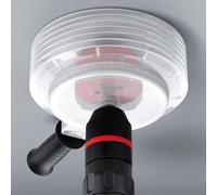 Drill Dust Collector Hole,Dust Bowl Drill Ashes Bowl,Drywall Dust Collector Shockproof Dust Catcher Hole Saw Dust Catcher for 10mm/0.39in Diameter Handle Hole Dust Cover Accessories